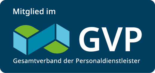 Mitglied im GVP – Verband der Personaldienstleister und Experten für Arbeitnehmerüberlassung